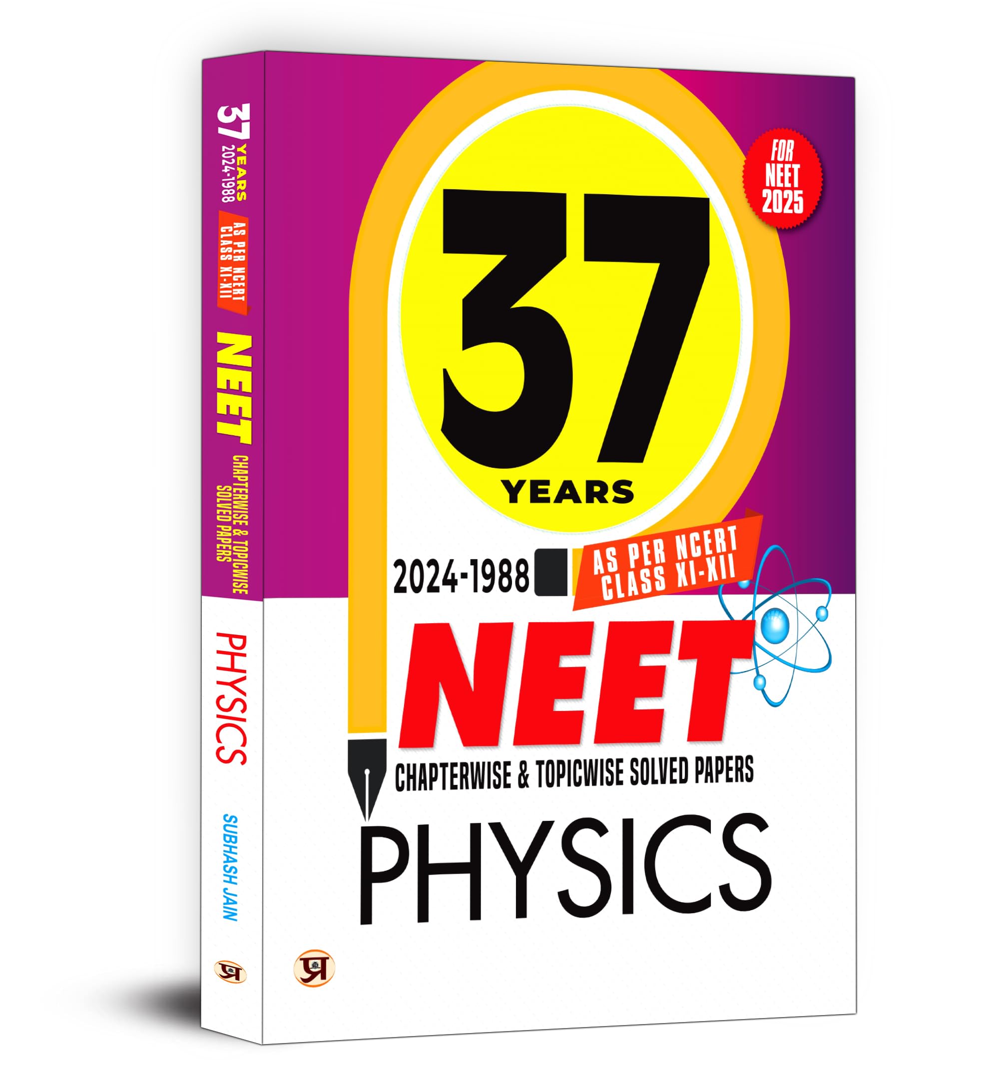 37 Years NEET Previous Year PYQs Solved Question Papers (20241988) | Physics  Chapterwise Topicwise Solutions For NEET Exam 20