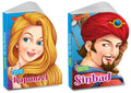 Sawan Enchanted Fairy Tale Story Books | Pack Of 2 Books | Cut Out Die Cut Shape Books (V12)