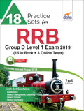 18 Practice Sets For Rrb Group D Level 1 Exam 2019 With 3 Online Tests 2Nd Edition