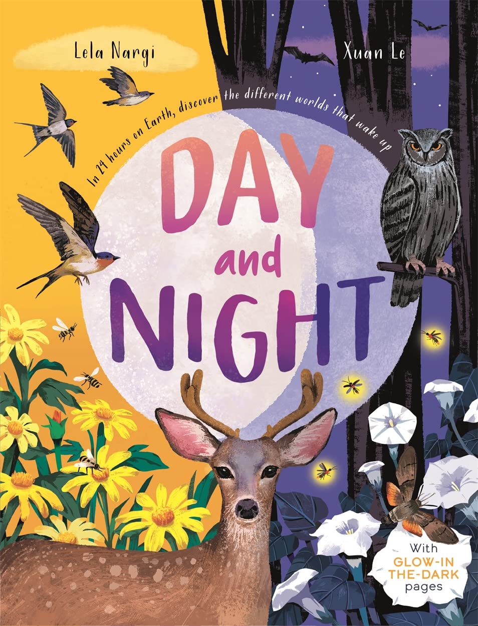 Day and Night: Discover When the World Wakes Up with GlowintheDark pages