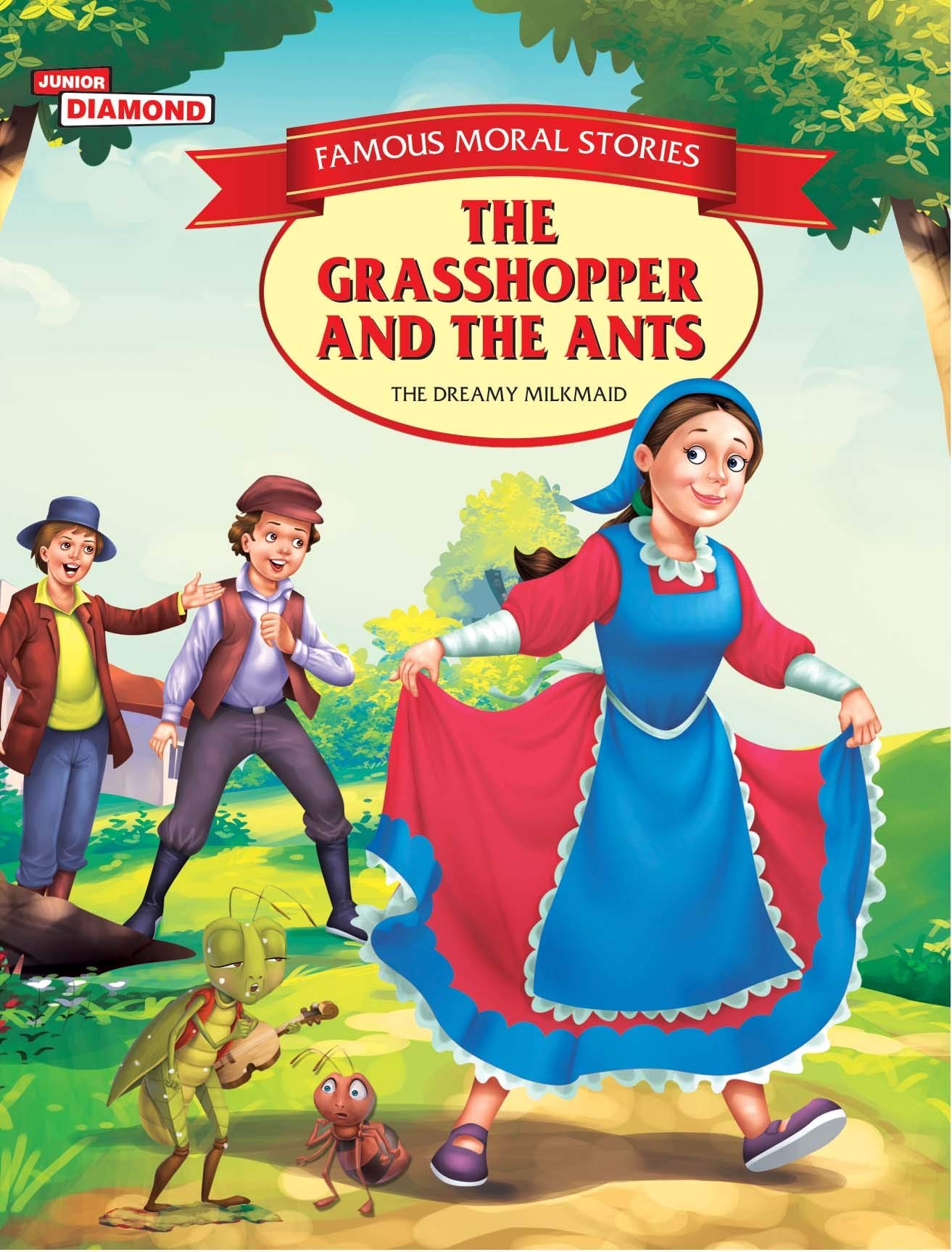 Famous Moral Stories The Grasshopper And The Ants Pb English
