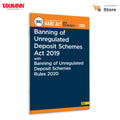 Taxmanns Banning of Unregulated Deposit Schemes Act 2019 with Banning of Unregulated Deposit Schemes Rules 2020 [Bare Act with