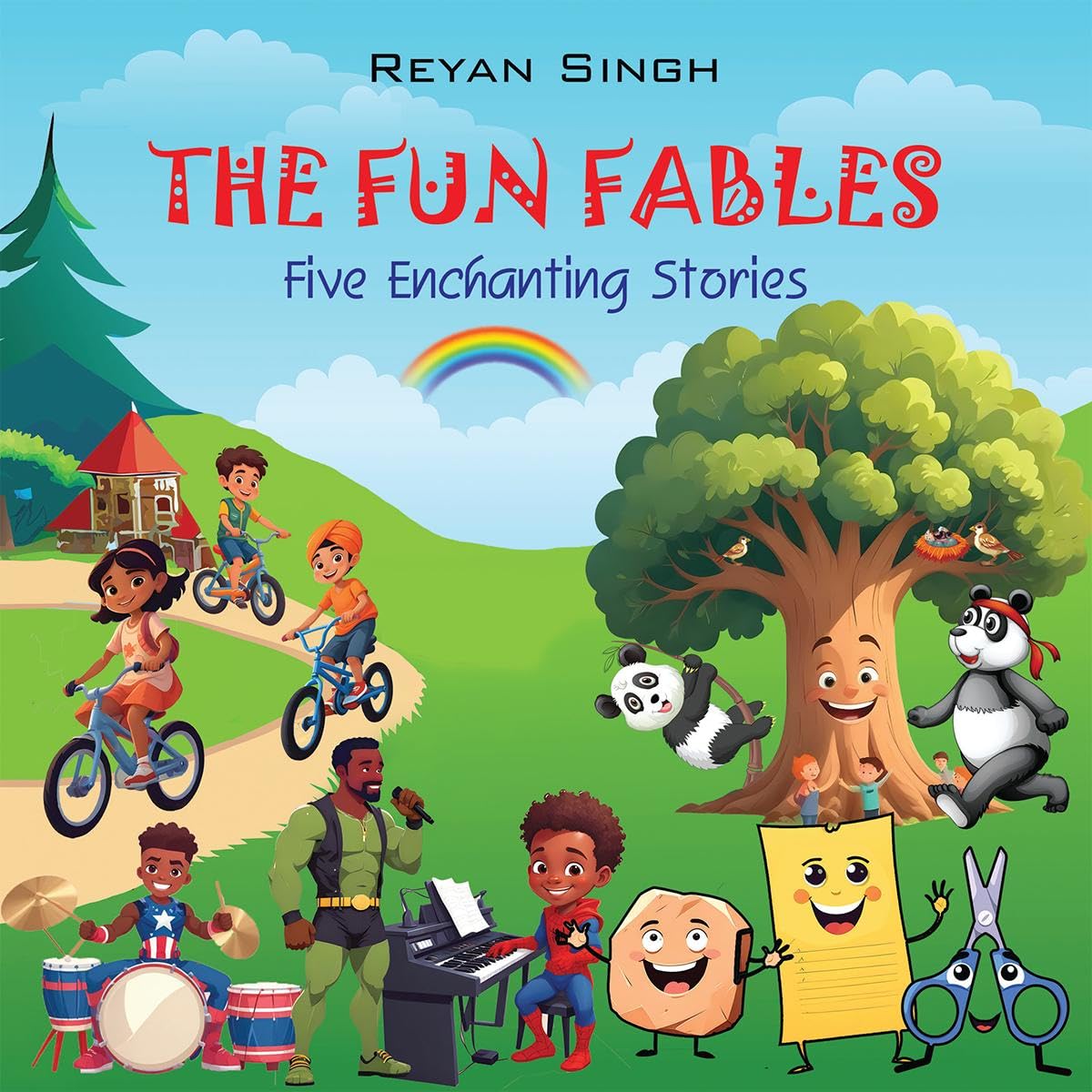 The Fun Fables : Five Enchanting Stories