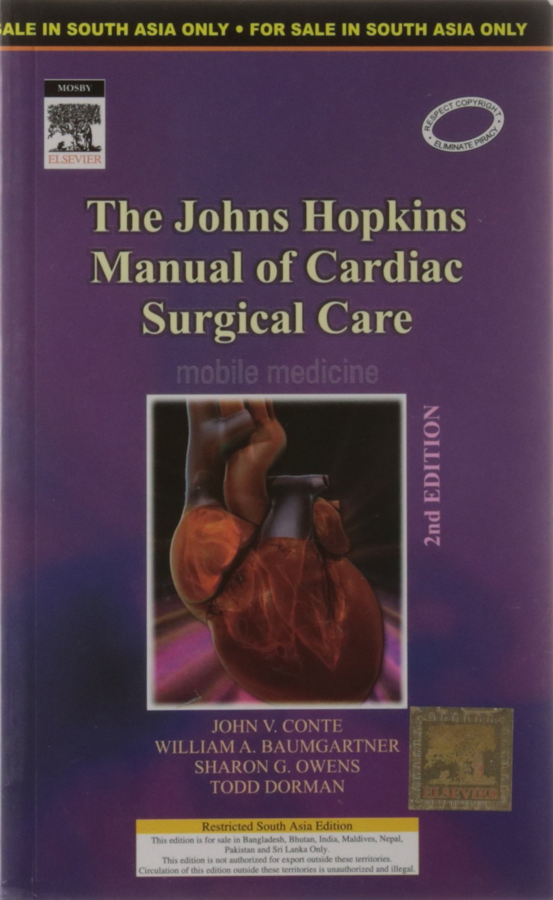 The Johns Hopkins Manual of Cardiac Surgical Care