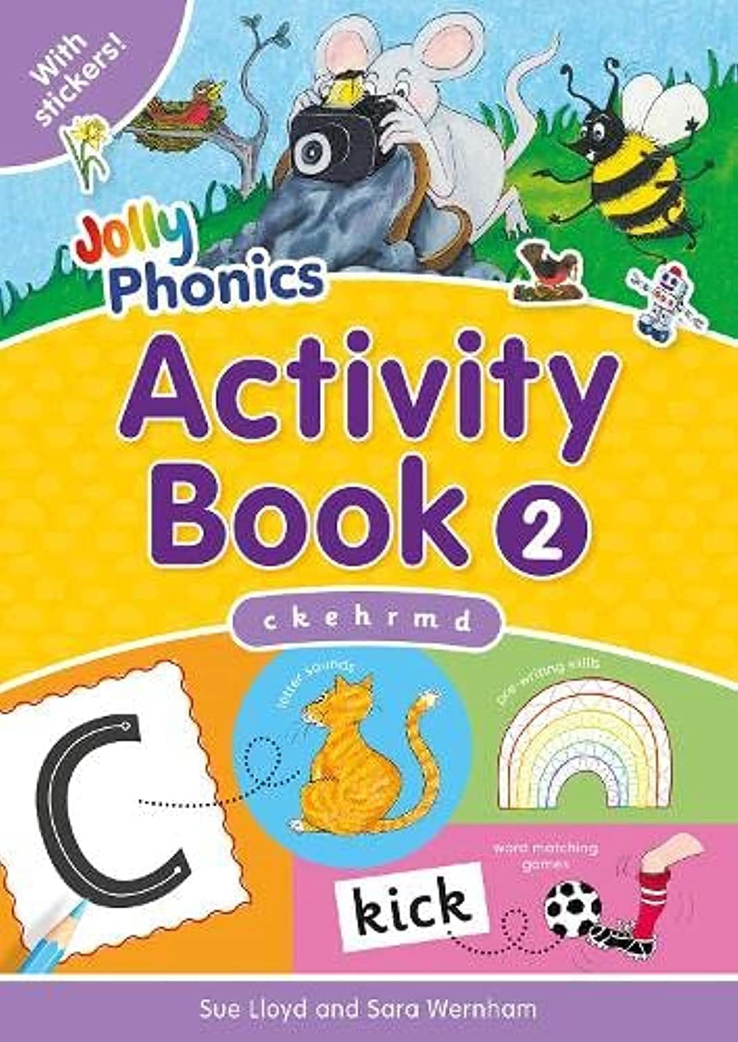 Jolly Phonics Activity Book 2: in Precursive Letters (British English edition)