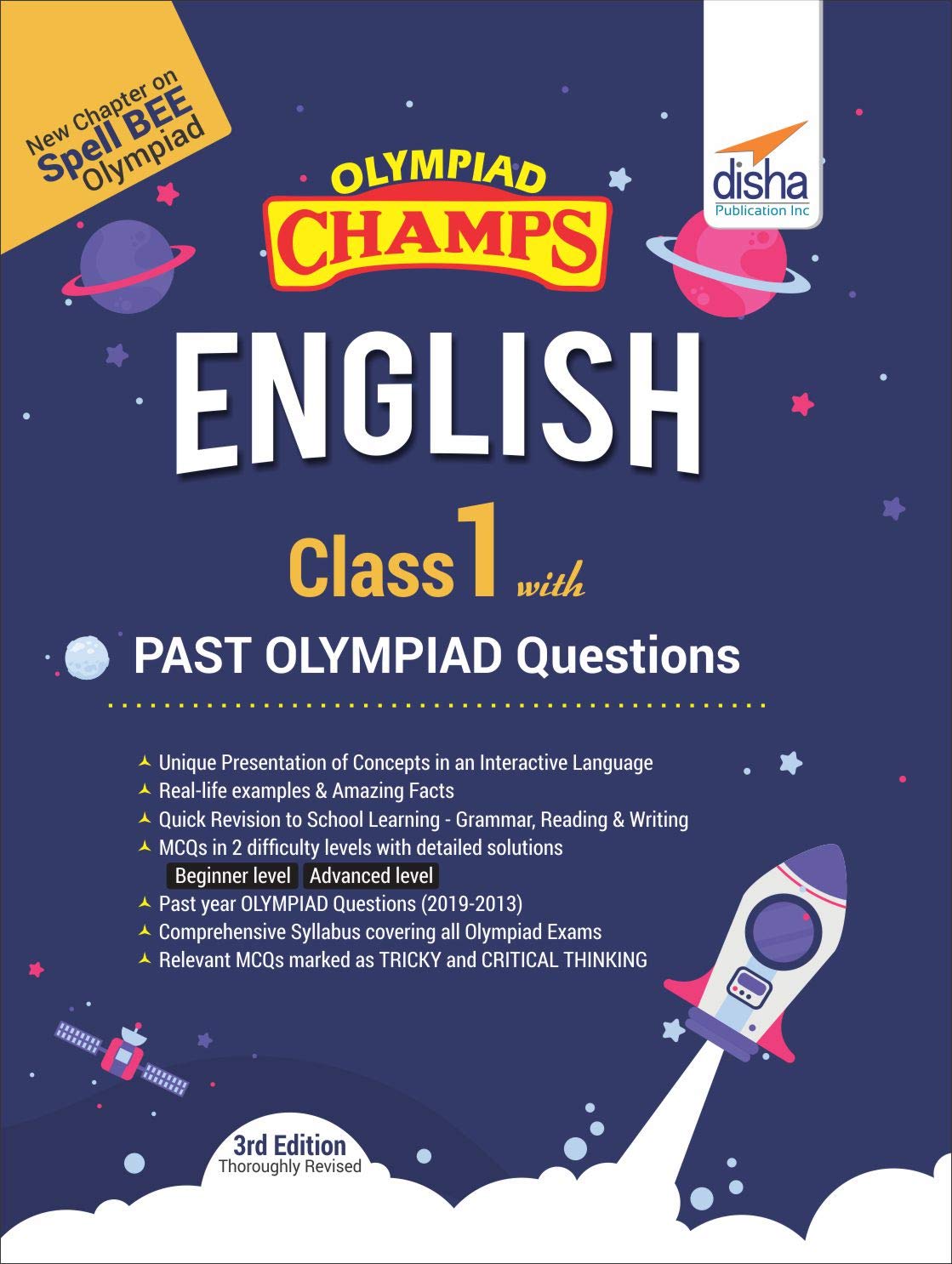 Olympiad Champs English Class 1 With Past Olympiad Questions 3Rd Edition