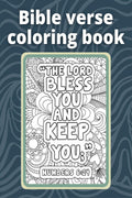 Bible verse coloring book : Christian coloring books for adults