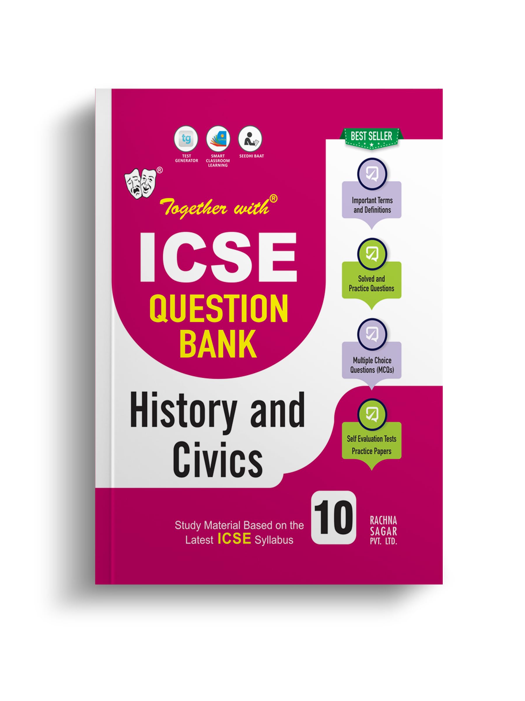 Together With ICSE Class 10 History & Civics Solved Question Bank & Practice Papers (Chapterwise & Topicwise) Exam 2023 [Paperba