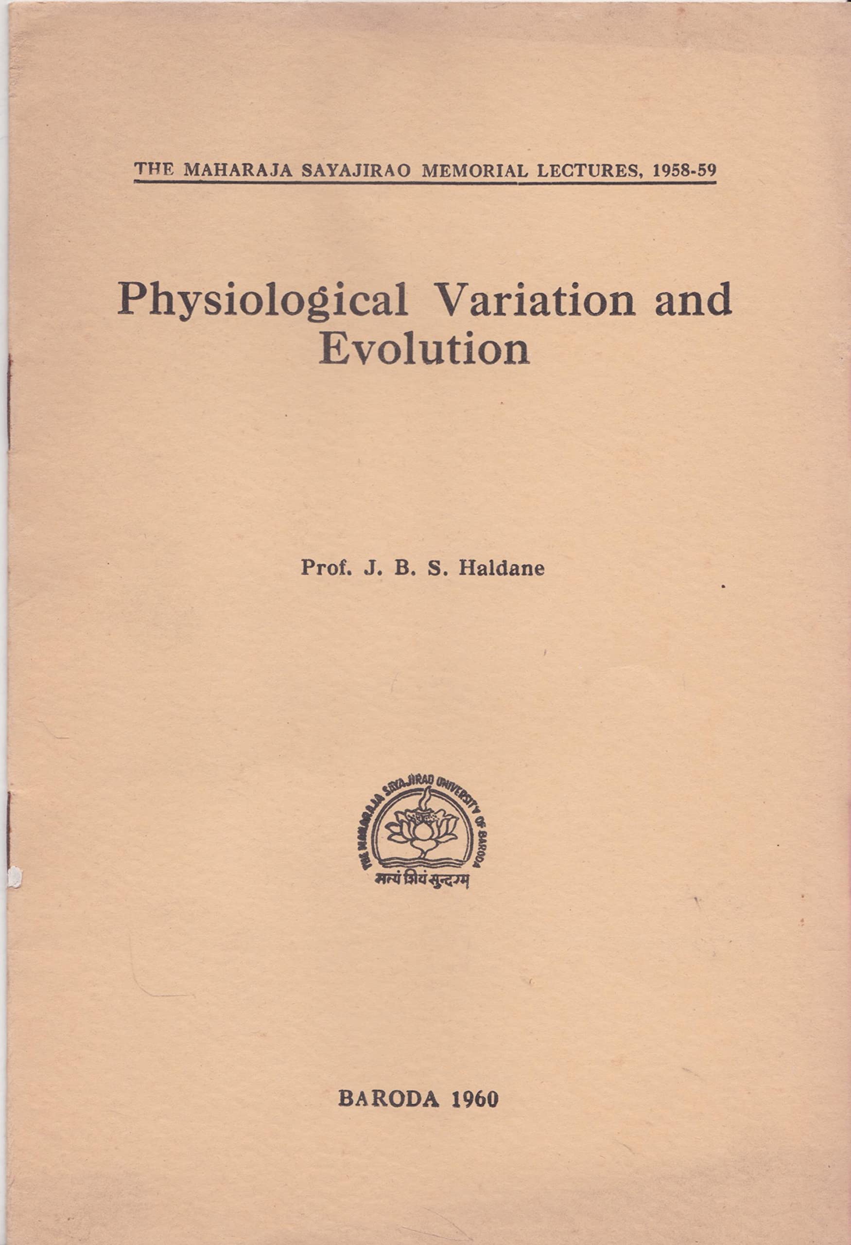 Physiological Variation And Evolution
