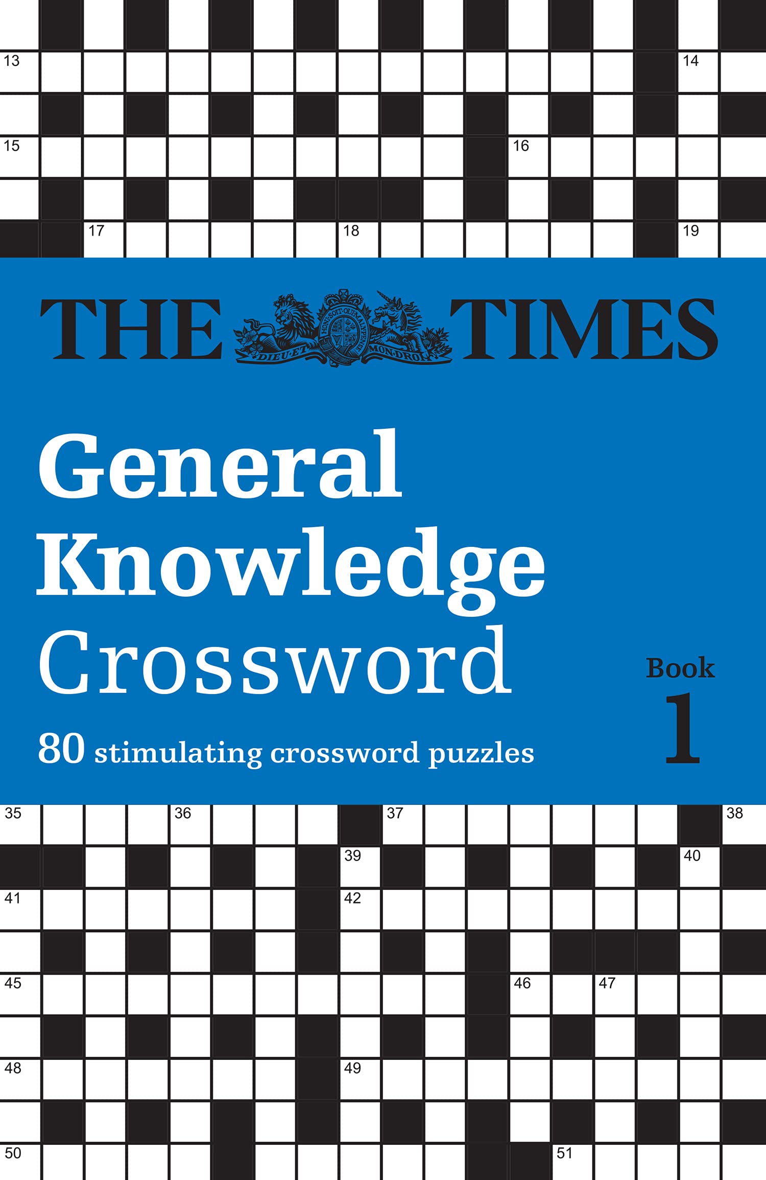 The Times Crosswords  The Times General Knowledge Crossword Book 1: 80 general knowledge crossword puzzles