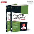 Taxmanns Corporate Accounting (NEP)  Comprehensive Twovolume Textbook that Integrates Company Law | Accounting Standards | I