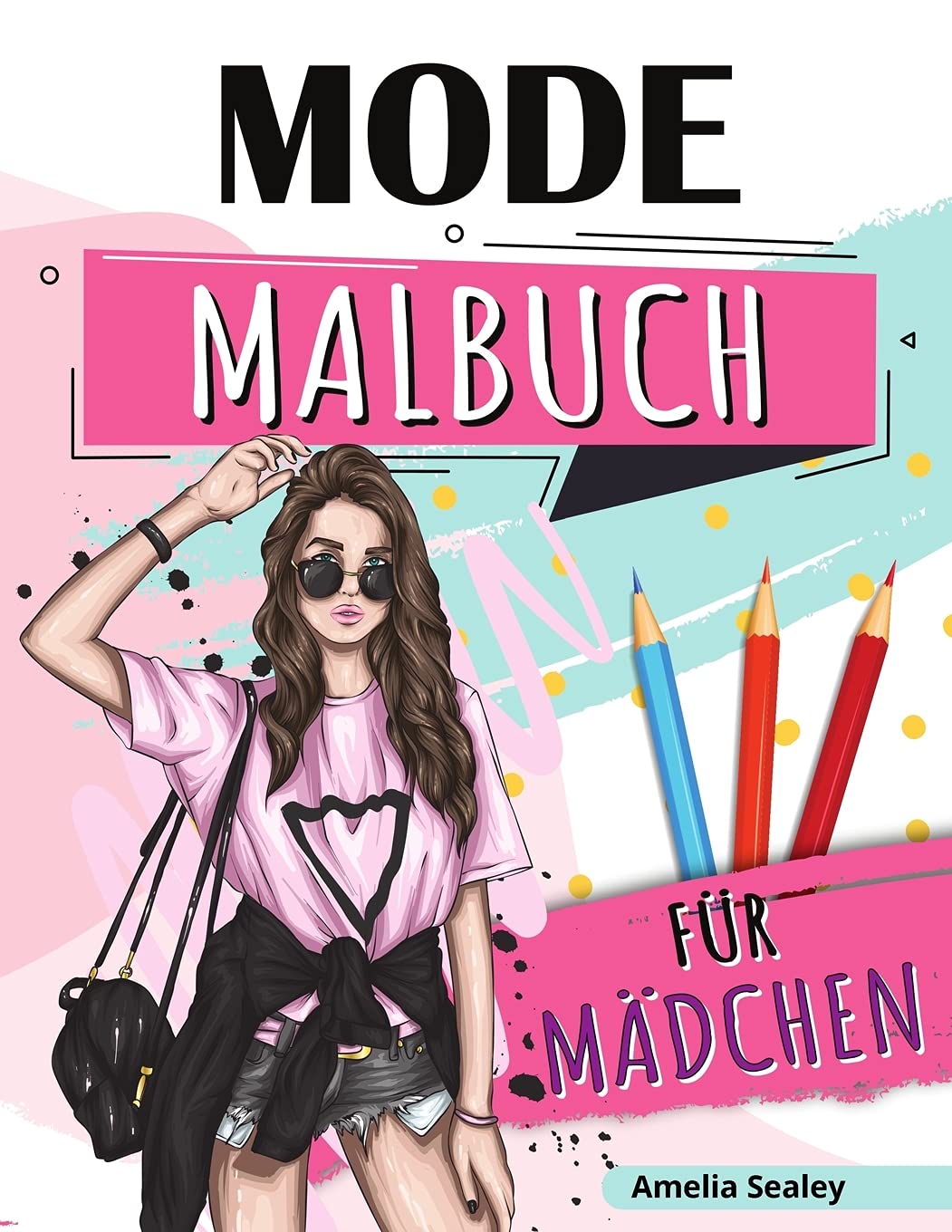 ModeMalbuch fur Madchen