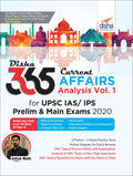 Disha 365 Current Affairs Analysis Vol. 1 For Upsc Ias/ Ips Prelim & Main Exams 2020