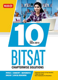 MTG 10 Years BITSAT Chapterwise Previous Solved Question Papers (PYQ Book) For 2025 Exam | Physics, Chemistry, Mathematics, Engl