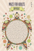 Maze for Adults Difficult : Maze puzzle book for adults|150 Difficult Mazes and Labyrinth| Big book of mazes for adults | Can yo