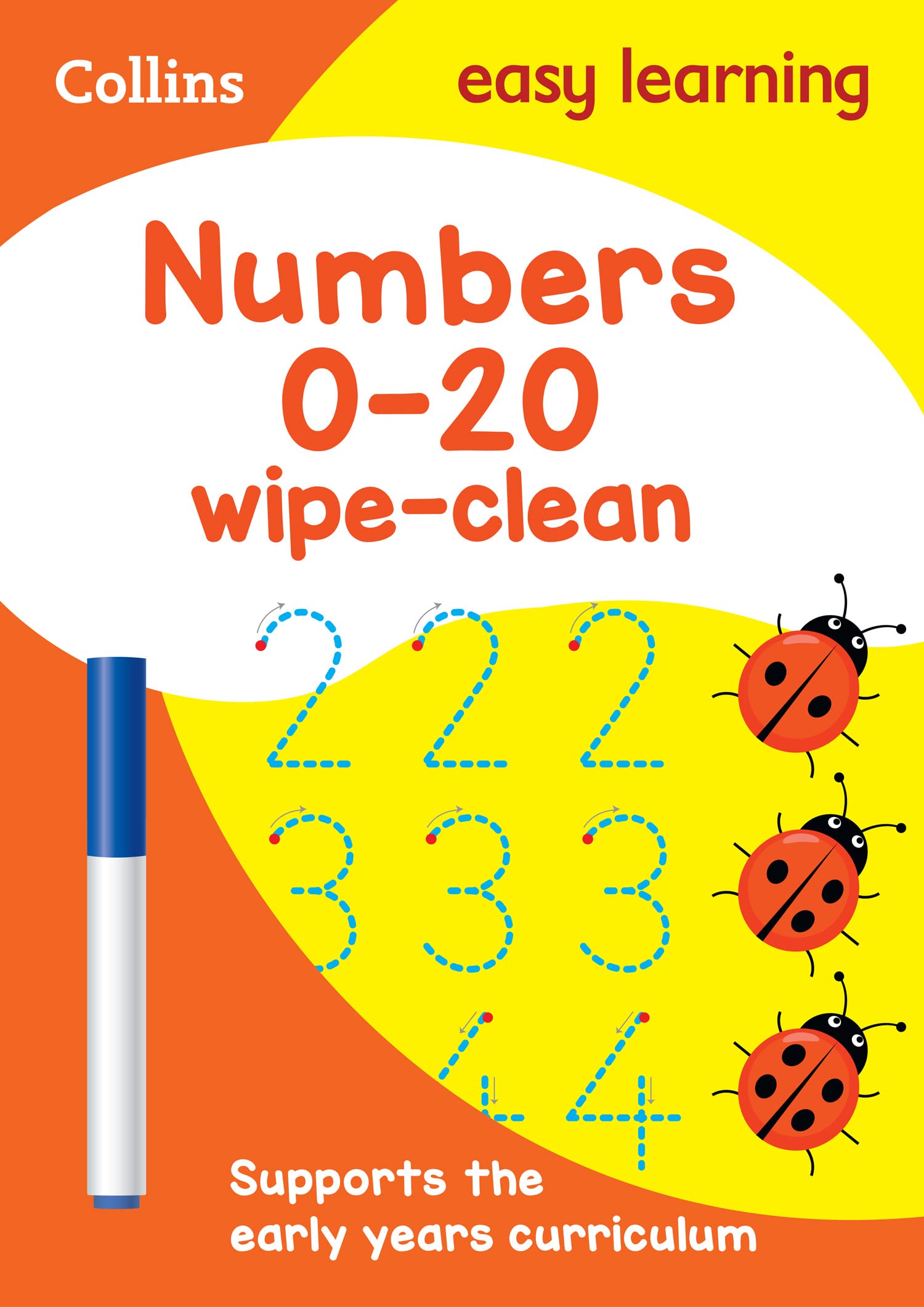 Numbers 020: WipeClean Activity Book (Collins Easy Learning Preschool)