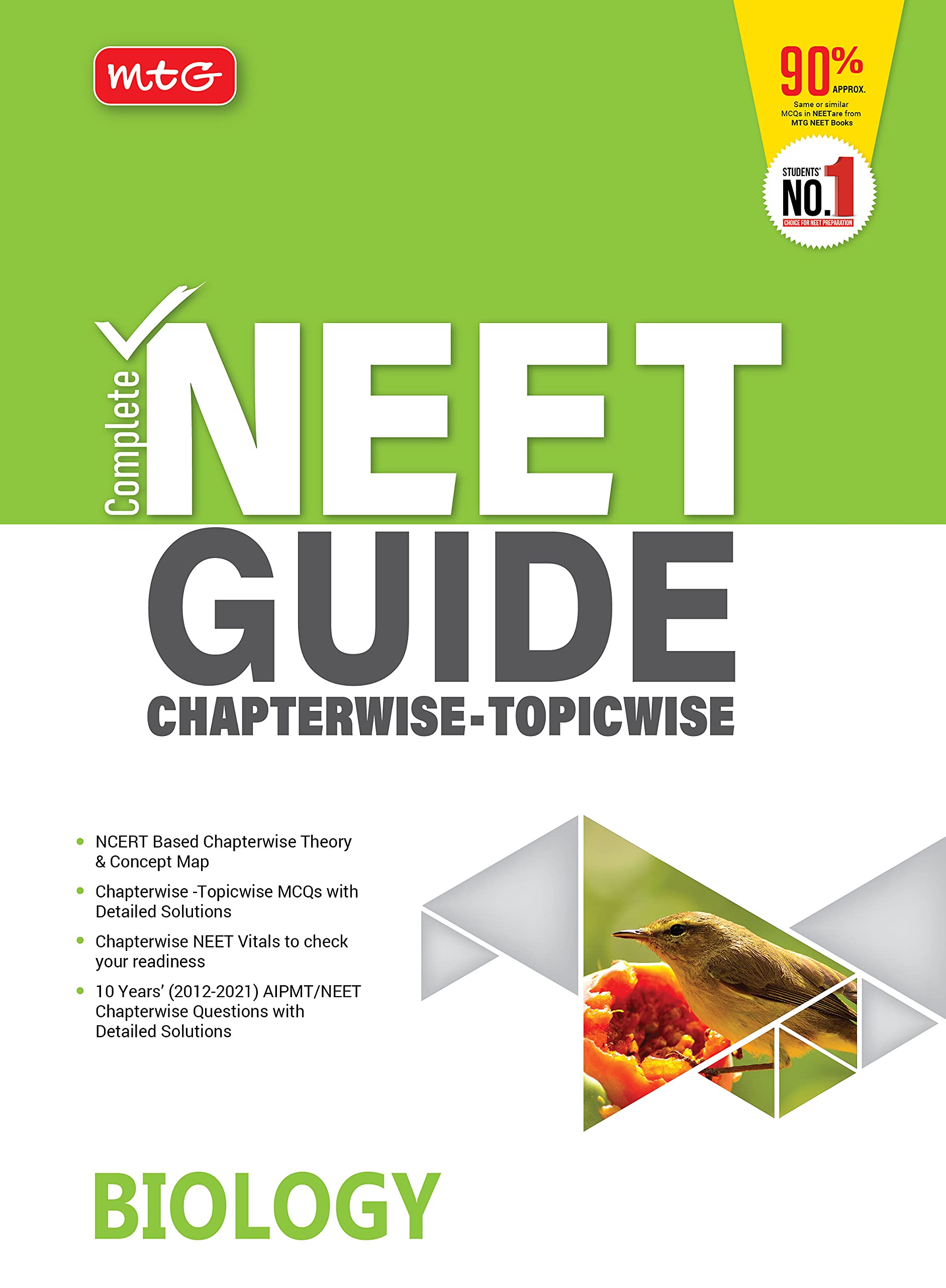 MTG Complete NEET Guide Biology, Best NEET Preparation Books2022 (Latest & Revised Edition)