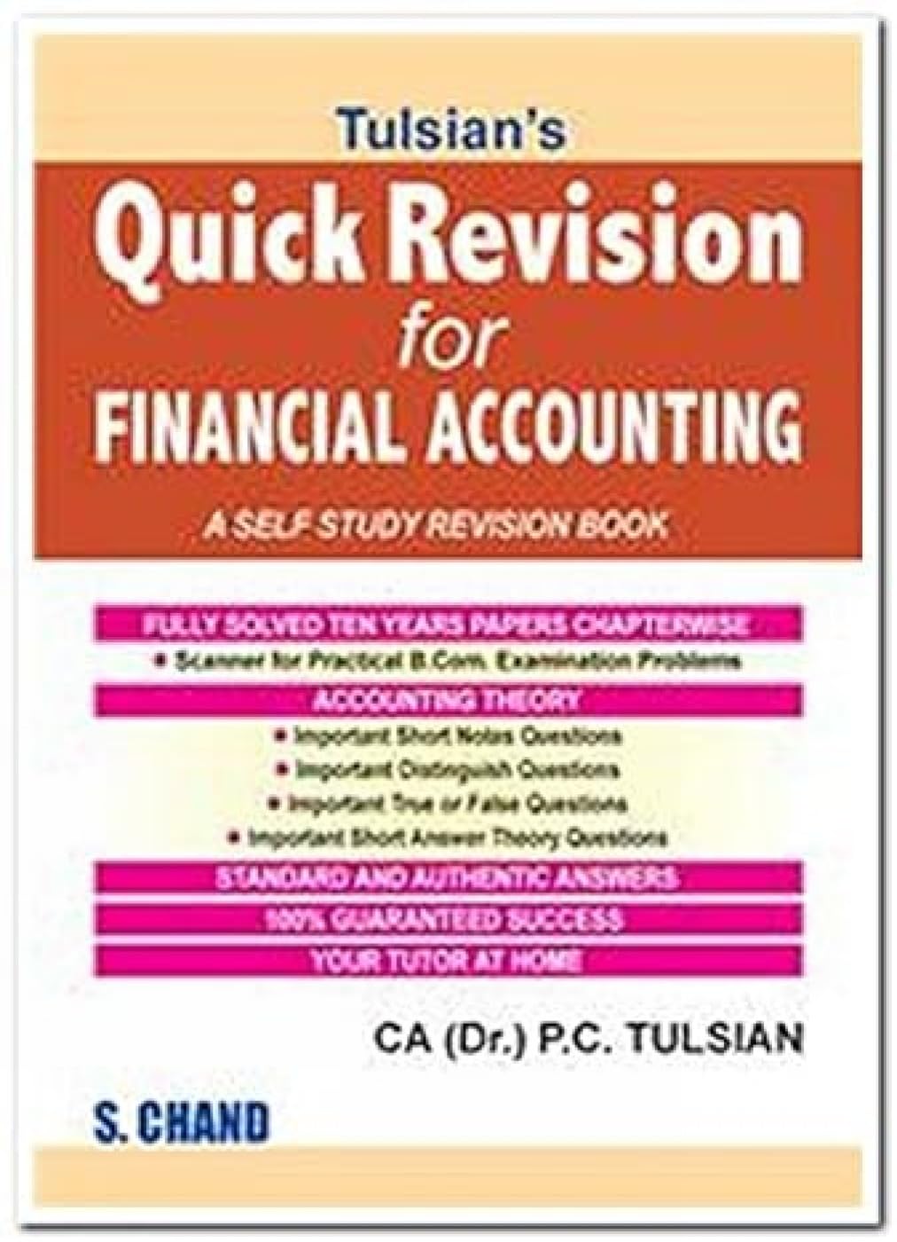Tulsians Quick Revision for Financial Accounting