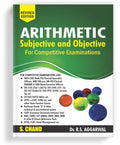 Arithmetic Subjective and Objective For All Competitive Exams 2025 | Maths Book | SSC CGL CHSL CPO MTS GD, NDA, CDS, Bank, SBI P