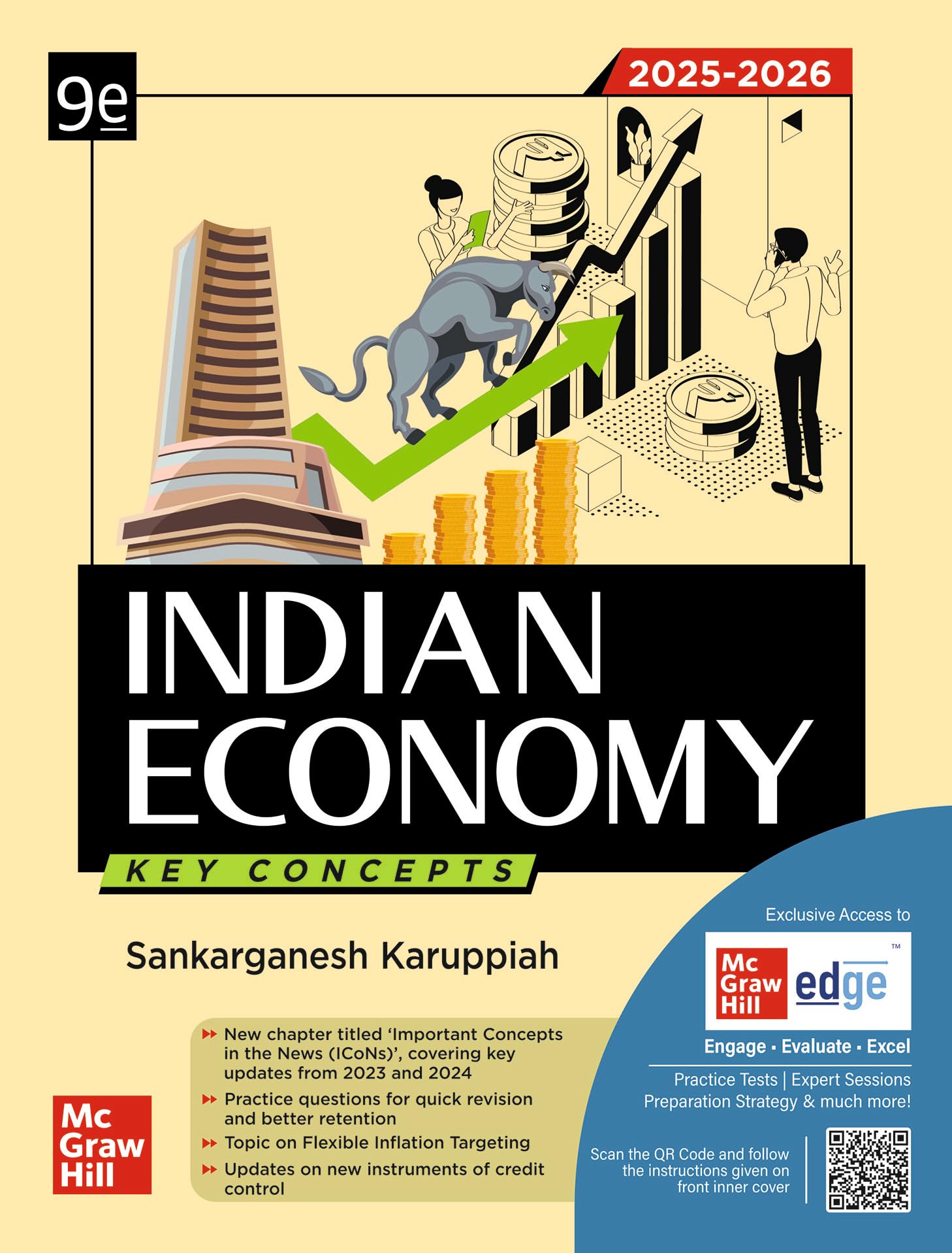 Indian Economy Key Concepts, 9e by Sankarganesh Karuppiah (IRS) for UPSC CSE 2026 | Practice Question for Quick Revision | Table