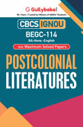 Gullybaba IGNOU CBCS BA (Honours) 6th Sem BEGC114 Postcolonial Literatures in English