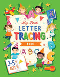 My Best Letter Tracing Book: Learning To Write For Preschoolers and Kids ages 35  Handwriting Practice  Letters And Basic Wor