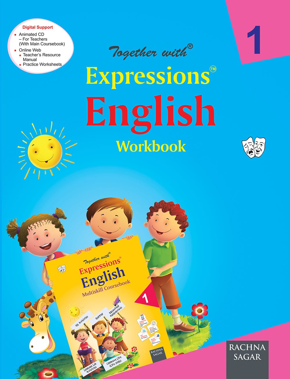 Together With ICSE Expressions English Work Book for Class 1