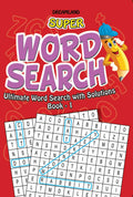Super Word Search Book 1 | 192 Puzzle Pages With Answers | Fun Brain Teasers For Kids Ages 615 | Learning Gift For Boys & Girls|
