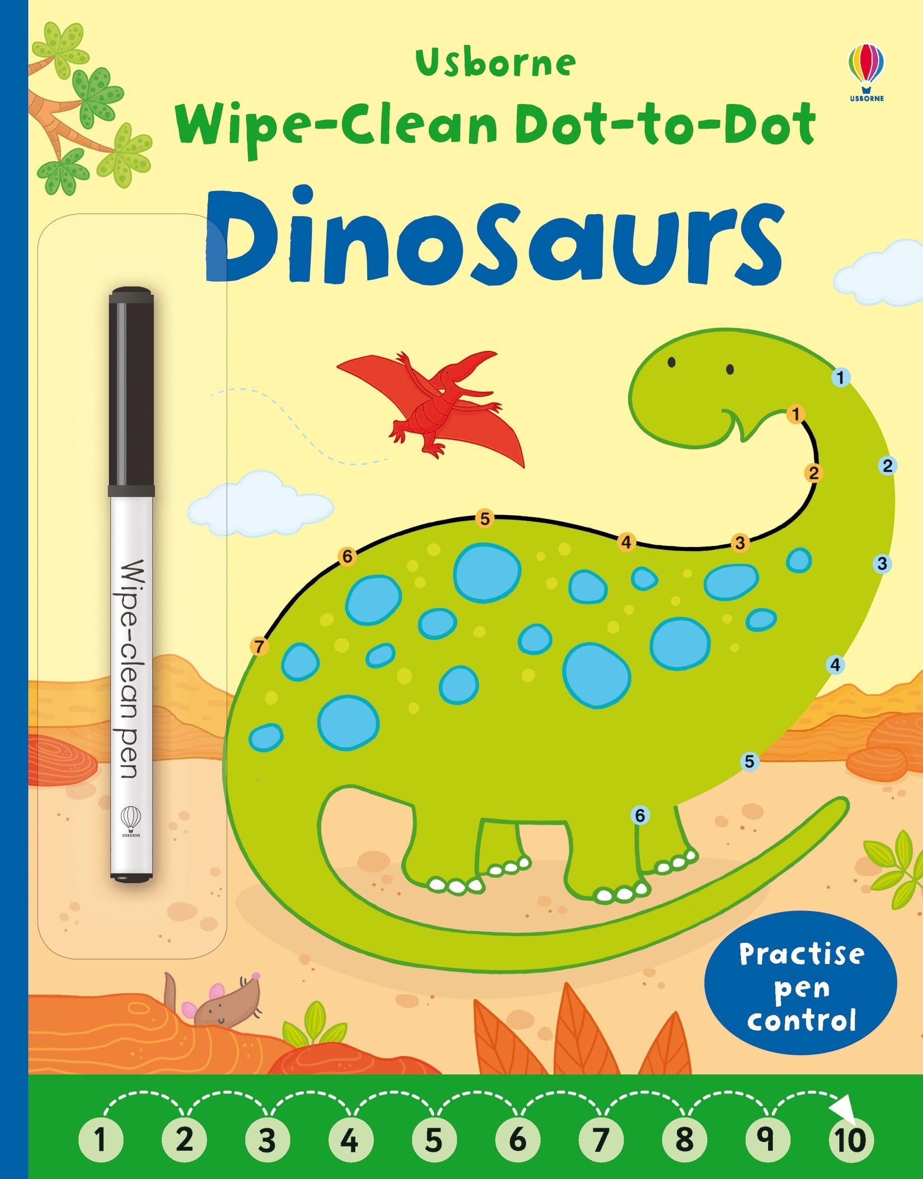 Wipeclean Dottodot Dinosaurs