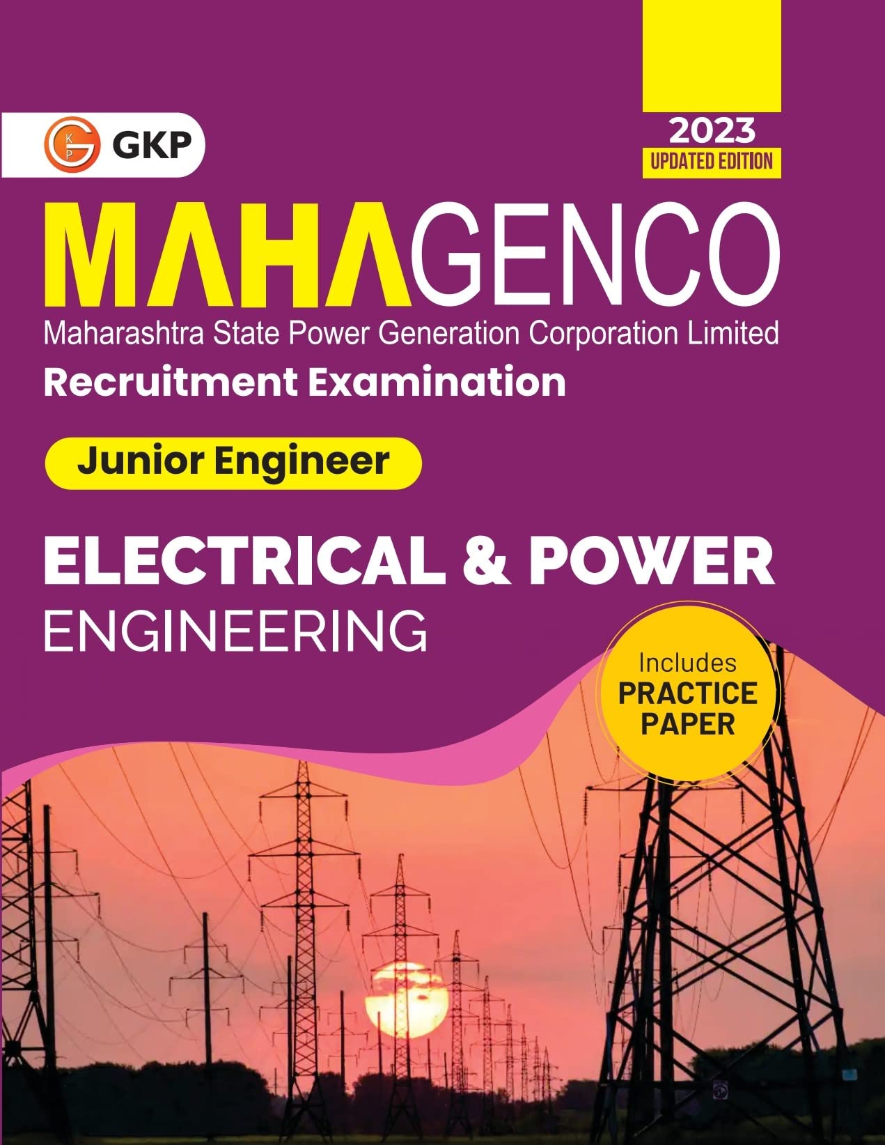 MAHAGENCO 2023  Junior Engineer  Electrical & Power Engineering  Guide by GKP