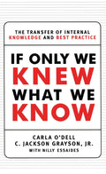 If Only We Knew What We Know: The Transfer of Internal Knowledge and Best Practice