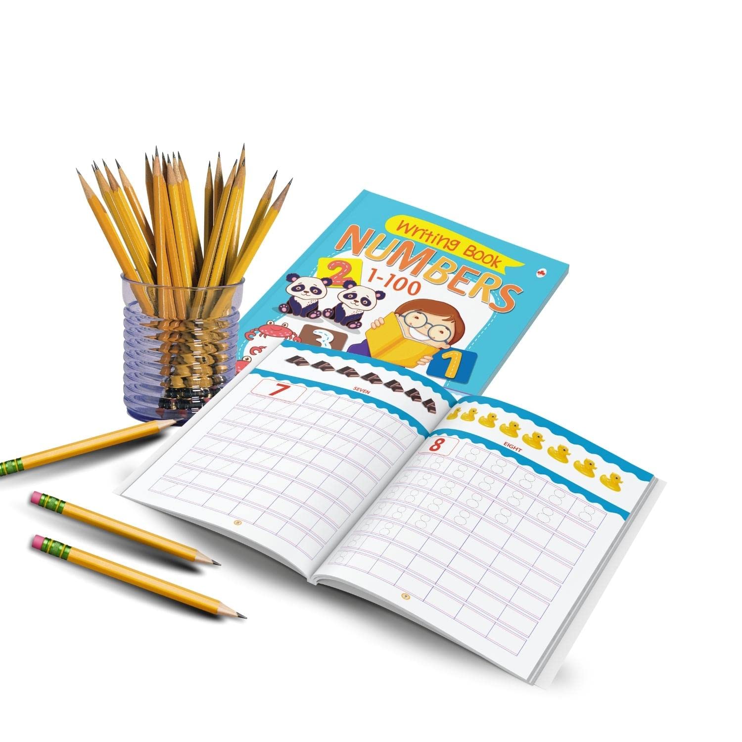 Numbers Writing Book 1100 (Practice)
