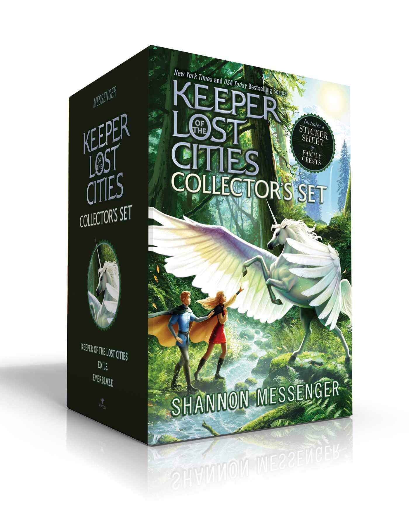 Keeper of the Lost Cities Collectors Set (Includes a sticker sheet of family crests) (Boxed Set): Keeper of the Lost Cities; Ex
