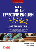 Icse Art Of Effective English Writing (For 202021 Exam)