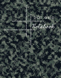 Dot Grid Notebook: Army Design Dotted Notebook/Journallarge (8.5 X 11) Dot Grid Composition Notebook