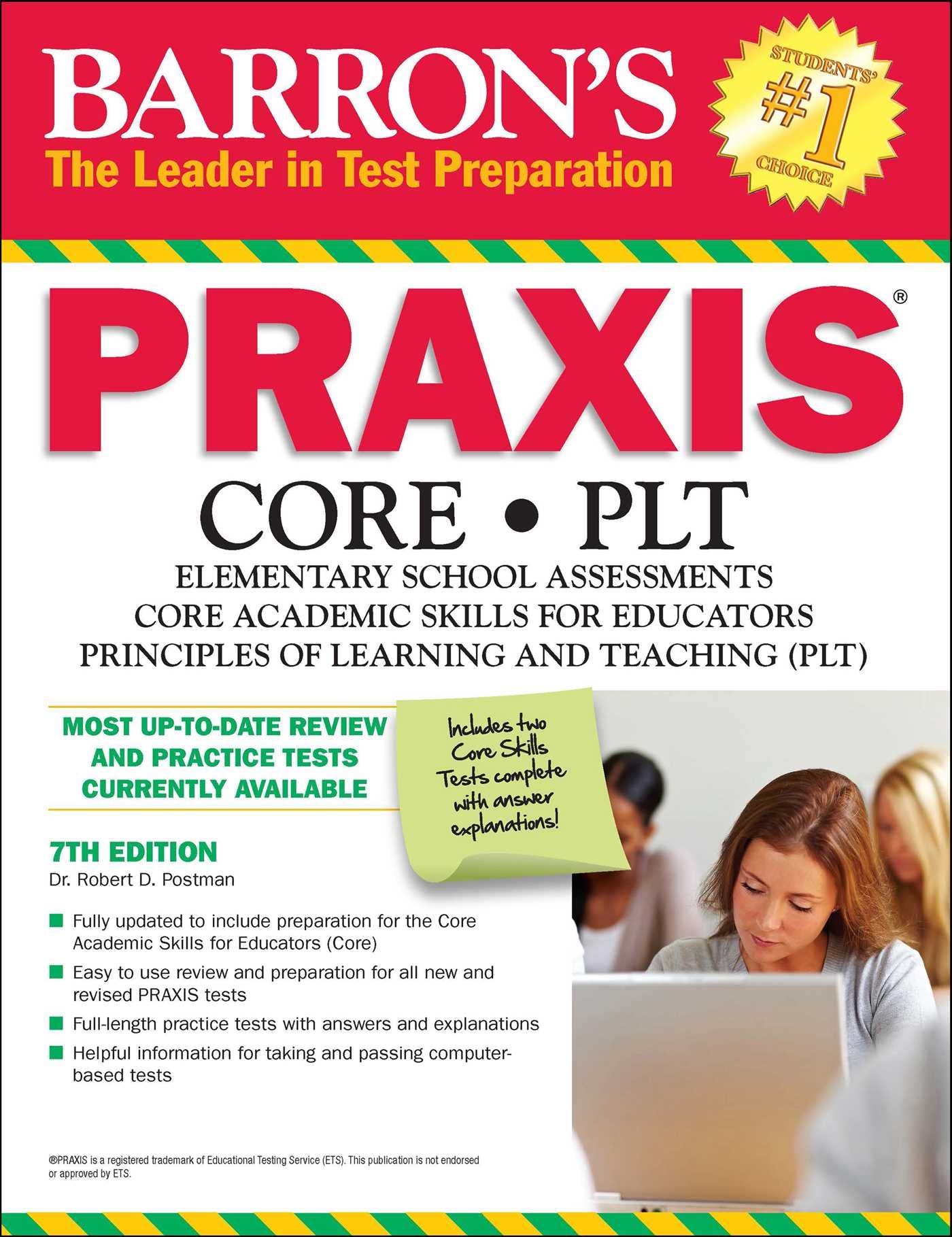 PRAXIS: CORE/PLT (Barrons Test Prep)