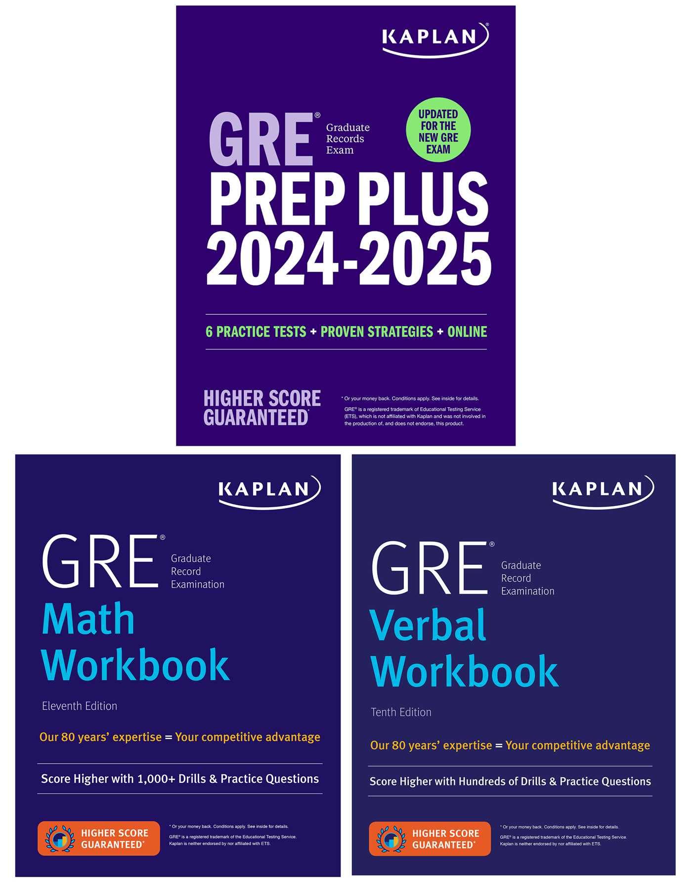 GRE Complete 20242025  Updated for the New GRE: 3Book Set Includes 6 Practice Tests, 2500+ Practice Questions + 1 Year Online