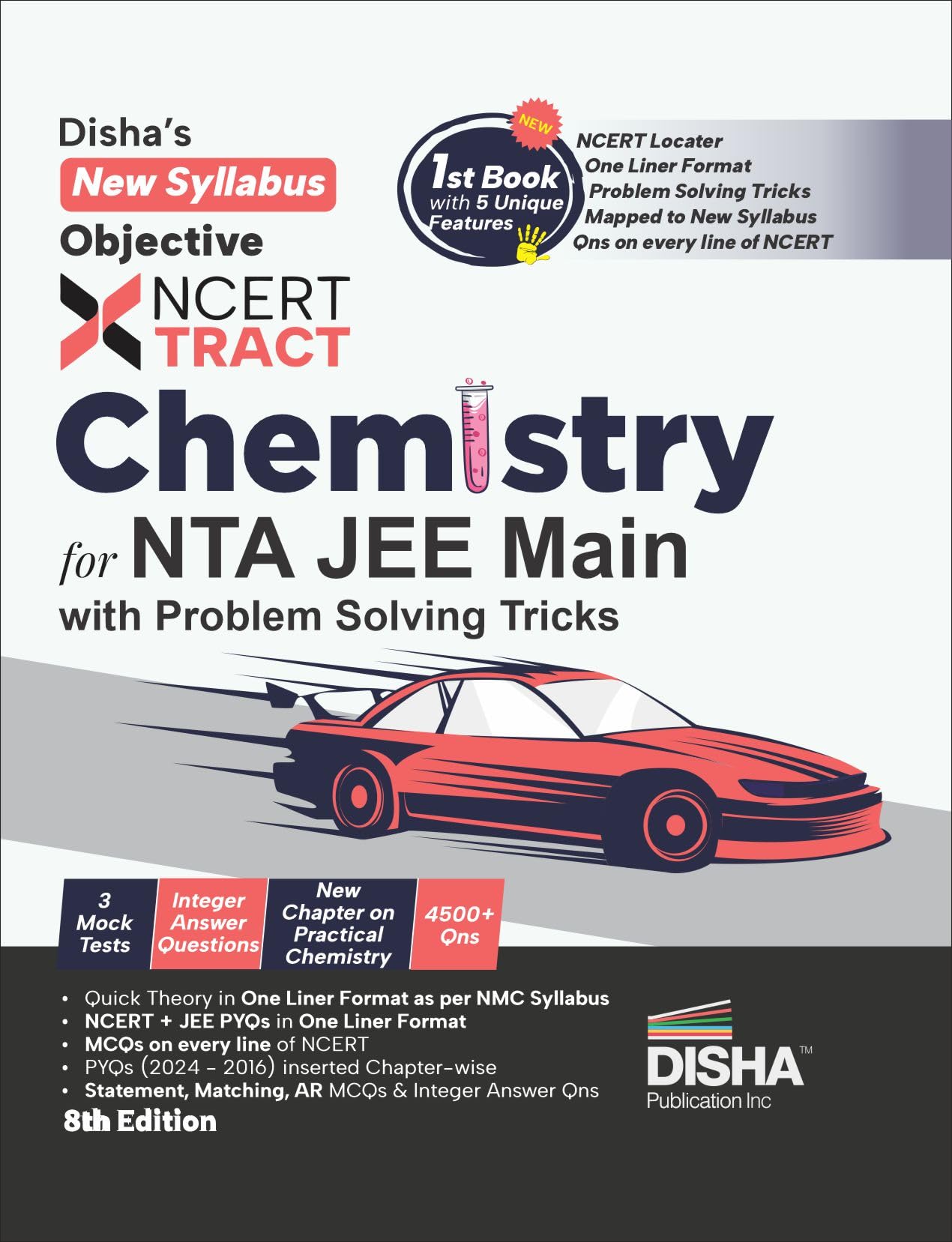 DishaS New Syllabus Objective Ncert Xtract Chemistry For Nta Jee Main 8Th Edition | Useful For Bitsat, Viteee & Advanced |Mcqs