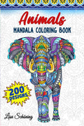 Animals Mandala Coloring Book : 200 Pictures To Color, Beautiful Animal Book For Children, Stress Relieving Mandala Animal Desig