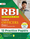 Gkp Rbi 2024  Grade B Officers Recruitment Exam  Phase I  12 Practice Papers (Includes Solved Paper 2023)