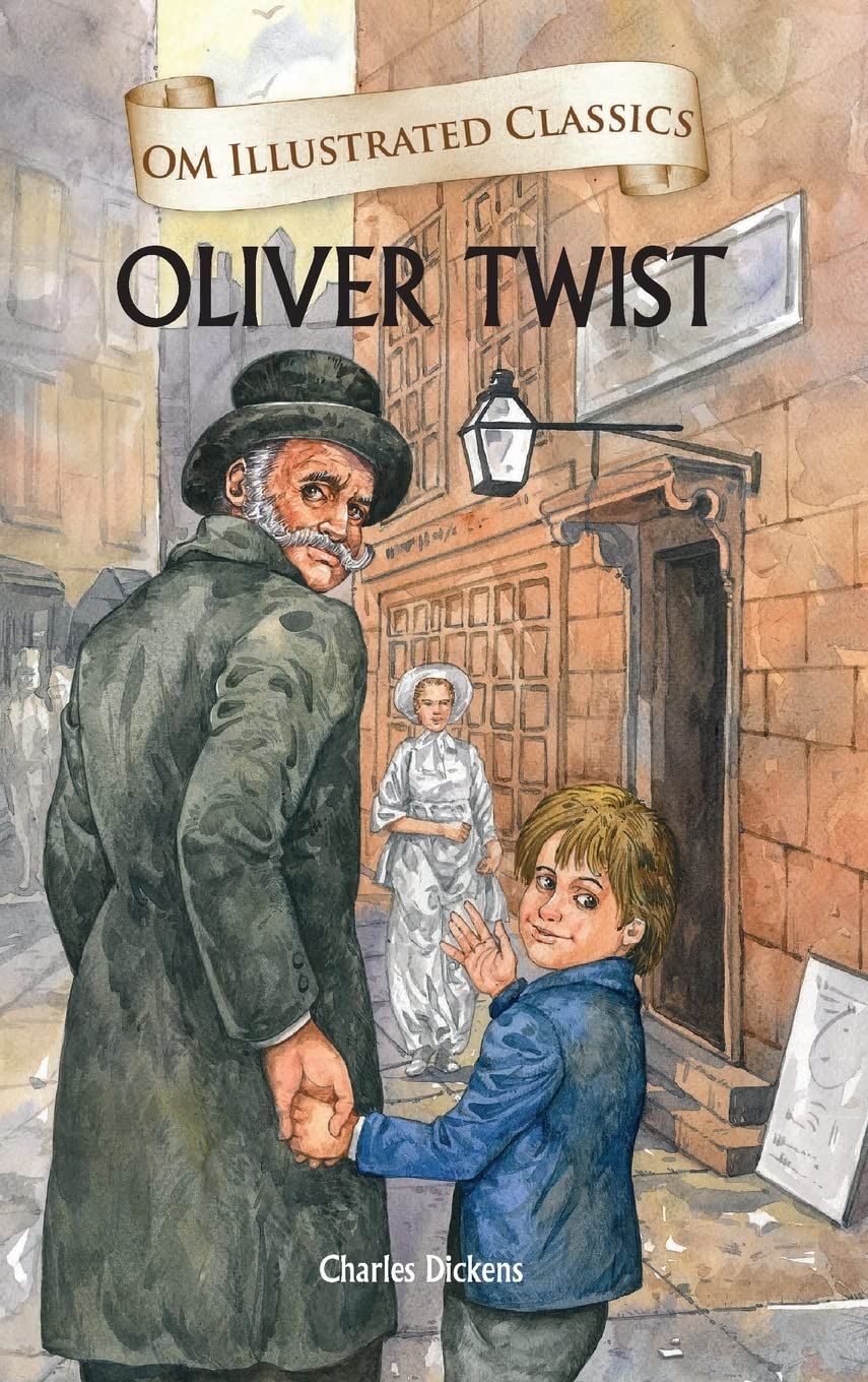 Children Classics  Oliver Twist  Illustrated Abridged Classics with Practice Questions (Om Illustrated Classics for Kids)