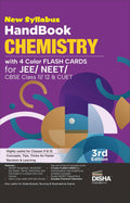 Disha New Syllabus Handbook Chemistry With 4 Color Flash Cards For Jee, Neet, Cbse Class 11/ 12 & Cuet  3Rd Edition | Ncert In 