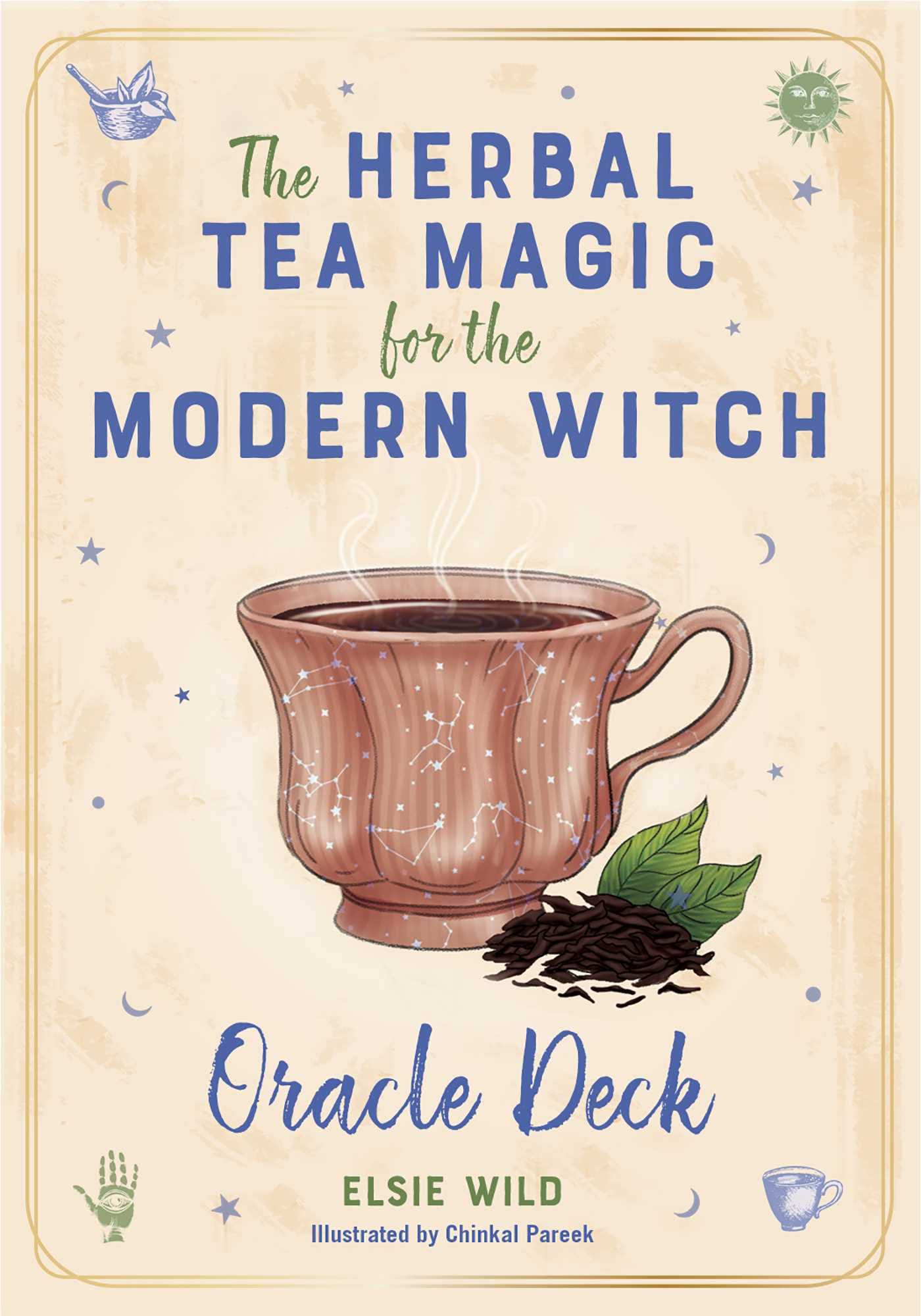 The Herbal Tea Magic for the Modern Witch Oracle Deck: A 40Card Deck and Guidebook for Creating Tea Readings, Herbal Spells, an