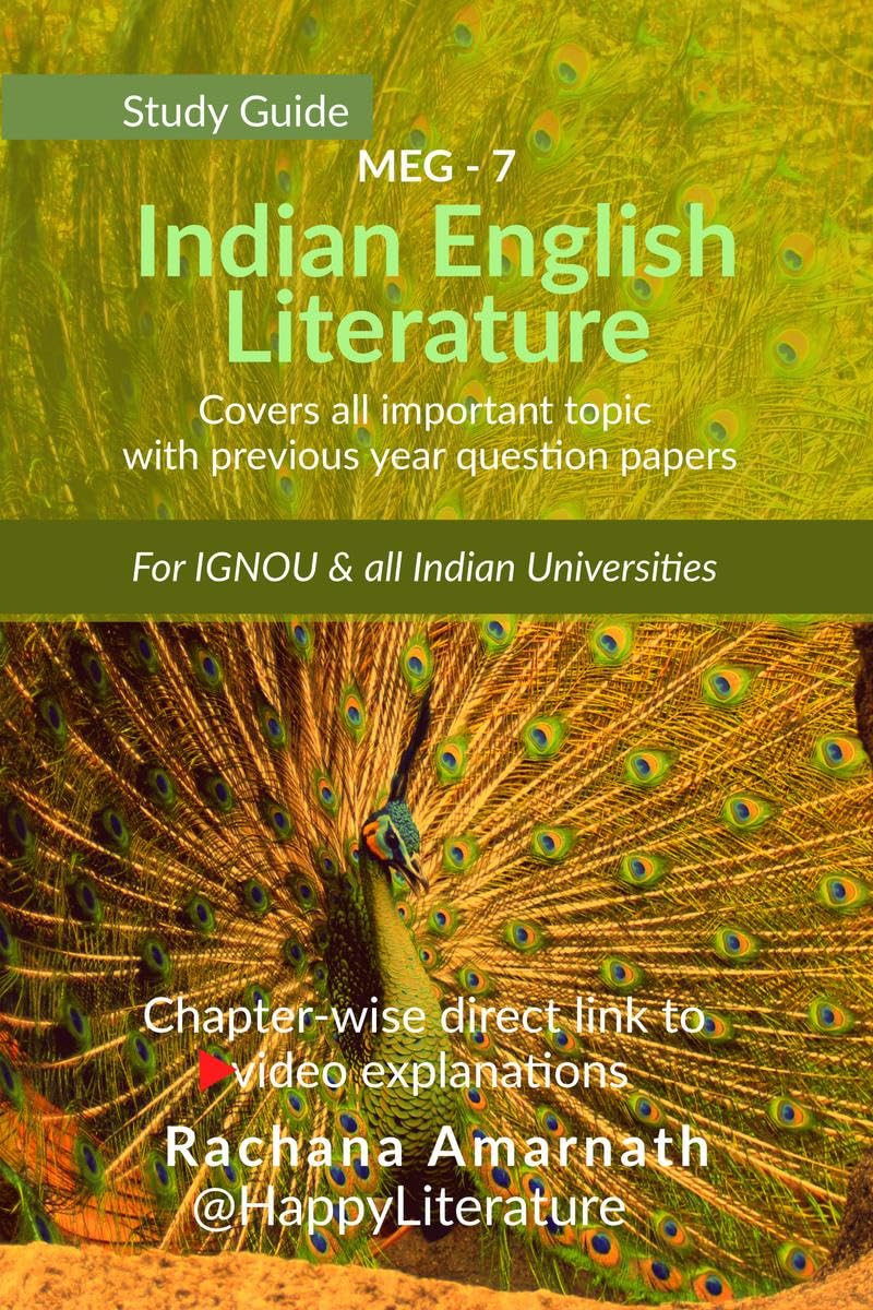 Indian English Literature: Study Guide