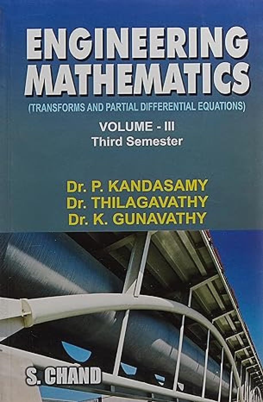 Engineering Mathematics Vol Iii ( Tamil Nadu)