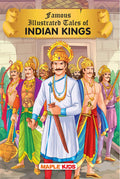Tales of Indian Kings (Illustrated Stories)  Story Book for Kids  Agrasena, Ajatashatru, Akbar, Ashoka, Bahubali, Bhoja, Chand