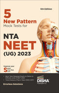 5 New Pattern Mock Tests For Nta Neet (Ug) 2023  5Th Edition | Physics, Chemistry, Biology  Pcb | Previous Year Questions Pyqs