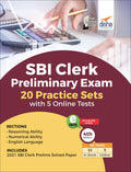 Sbi Clerk Preliminary Exam 20 Practice Sets With 5 Online Tests 4Th Edition