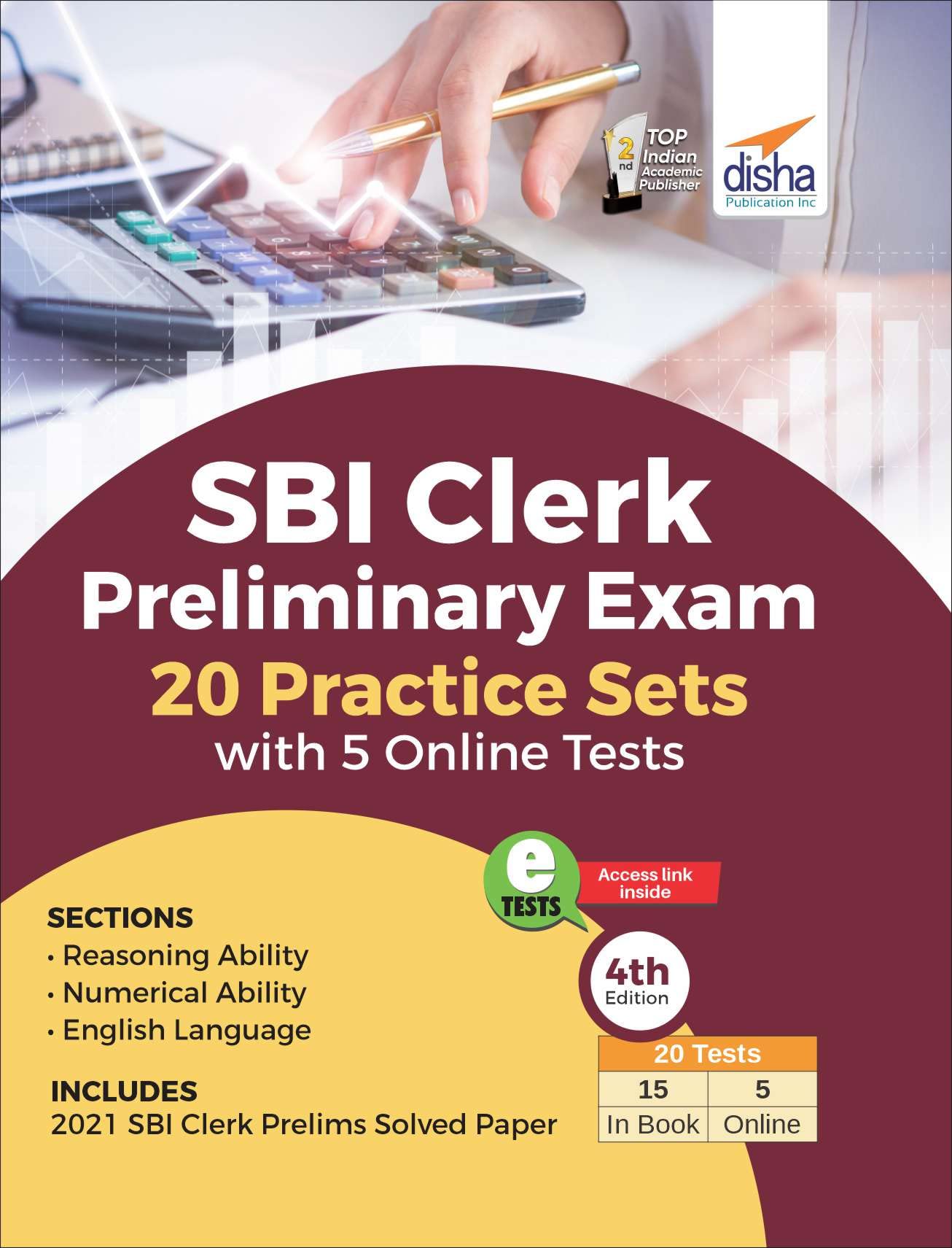 Sbi Clerk Preliminary Exam 20 Practice Sets With 5 Online Tests 4Th Edition