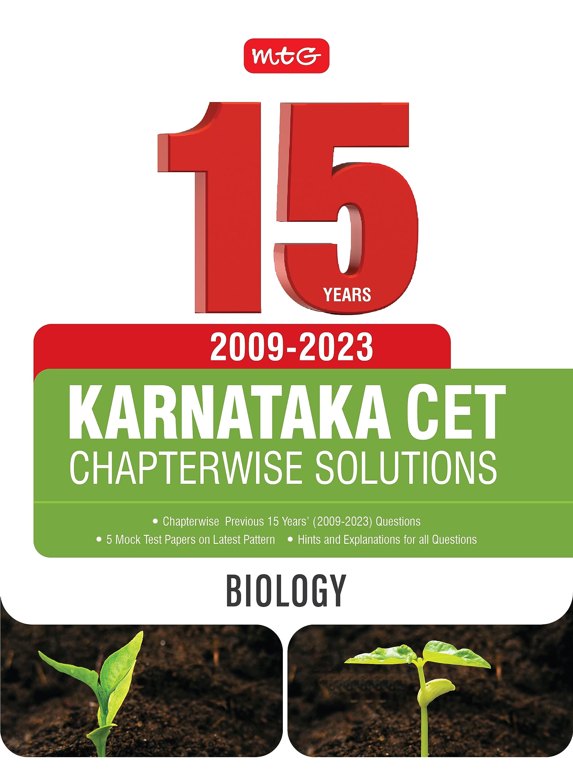 MTG 15 Years Karnataka CET Chapterwise Solutions Biology For 2024 Exam  KCET Previous Year Solved Papers | KCET Medical Entranc